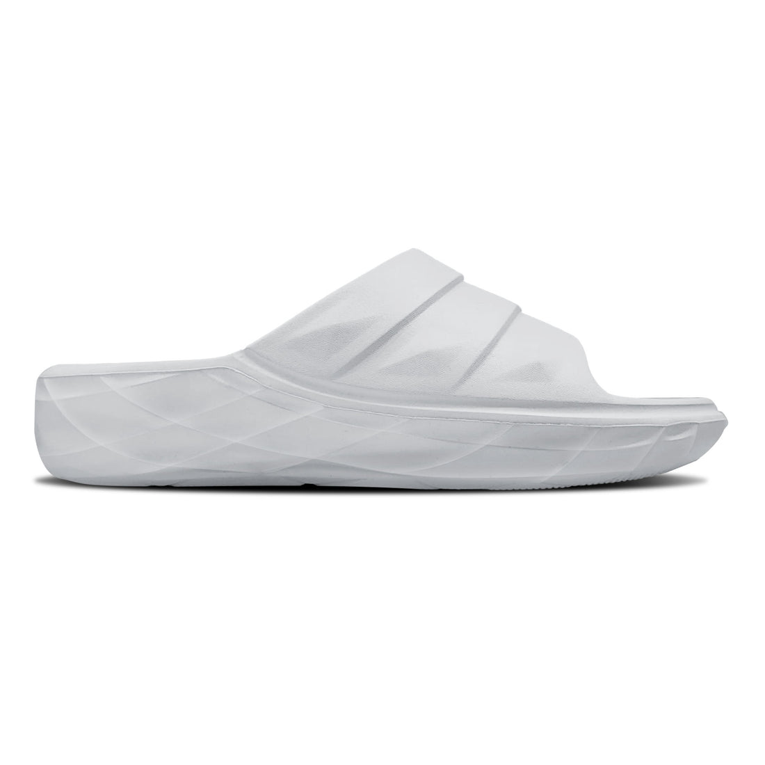 BRUTON 1044 Men's Comfort Slide Sandals – White