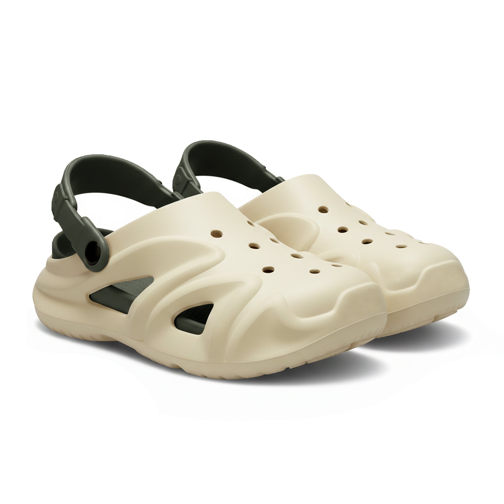BRUTON Men's EVA Comfort Clogs with Convertible Heel Strap