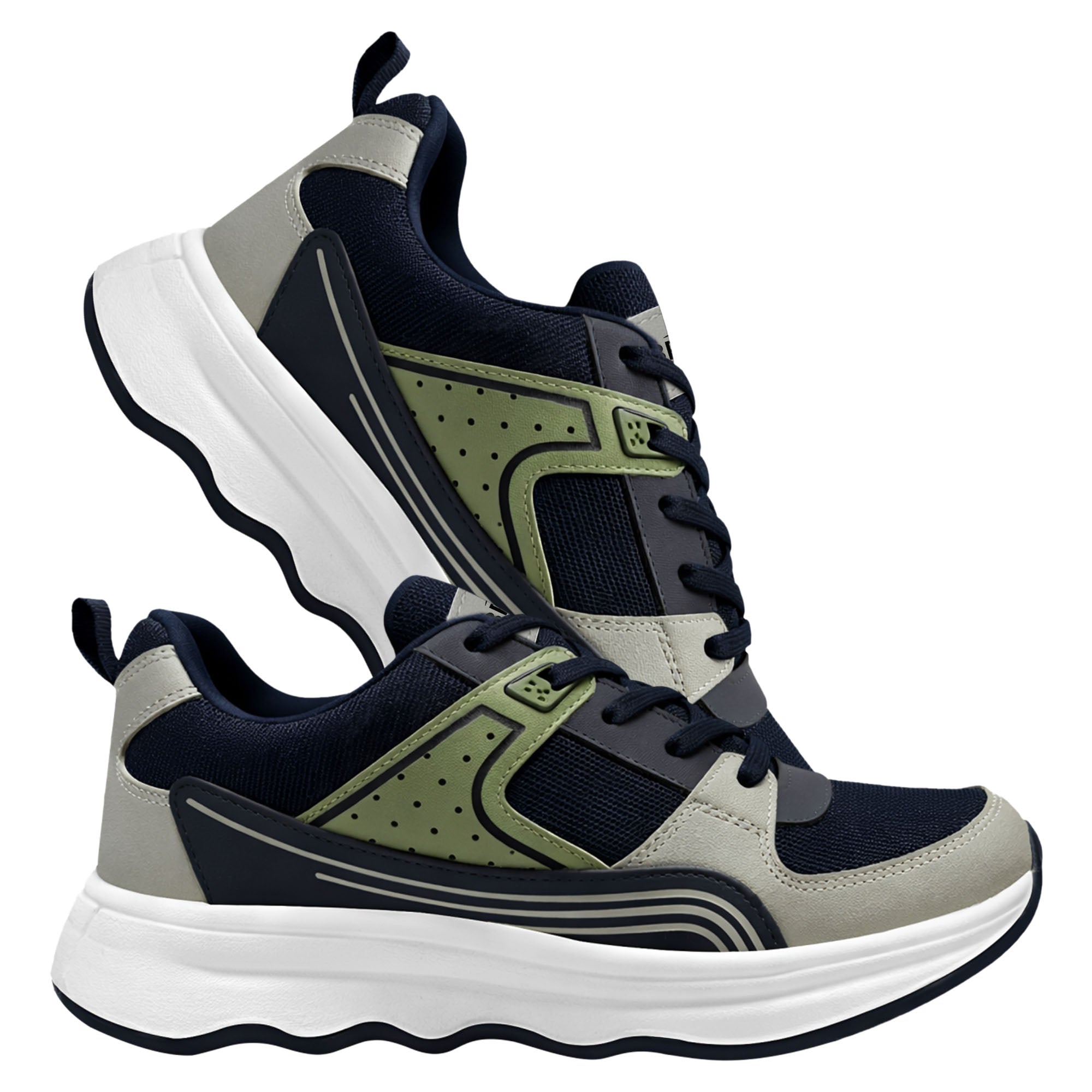 BRUTON EVA 622 Men's Running Shoes | Lightweight Sports Shoes for Running, Walking, Gym & Daily Wear