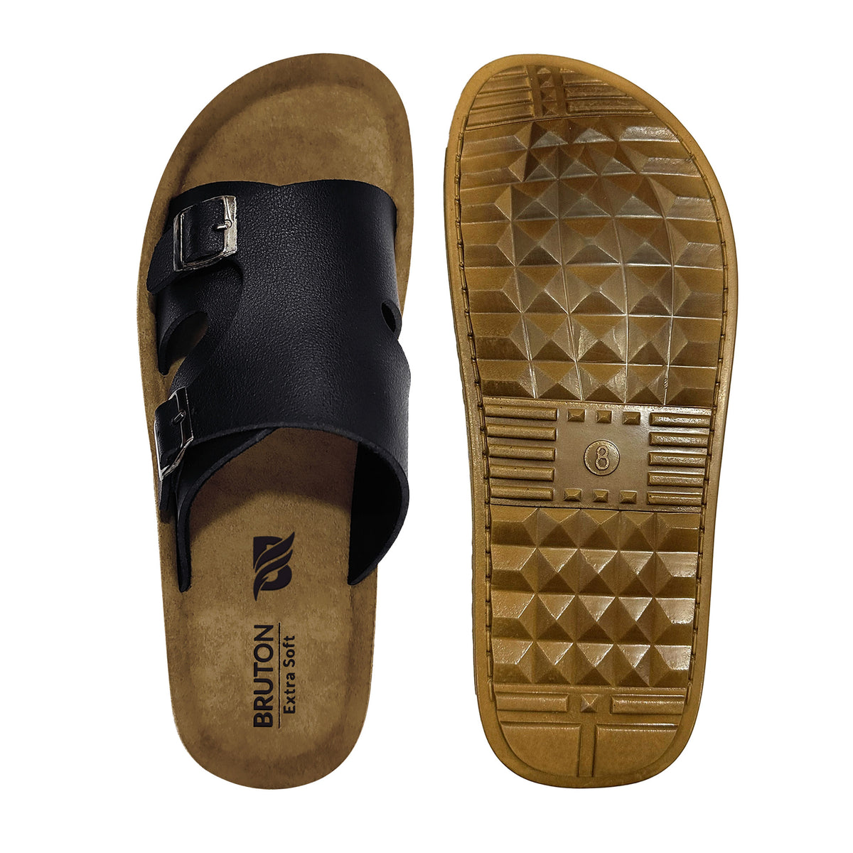 BRUTON 1122 Ortho Slippers Flip Flops for Men
