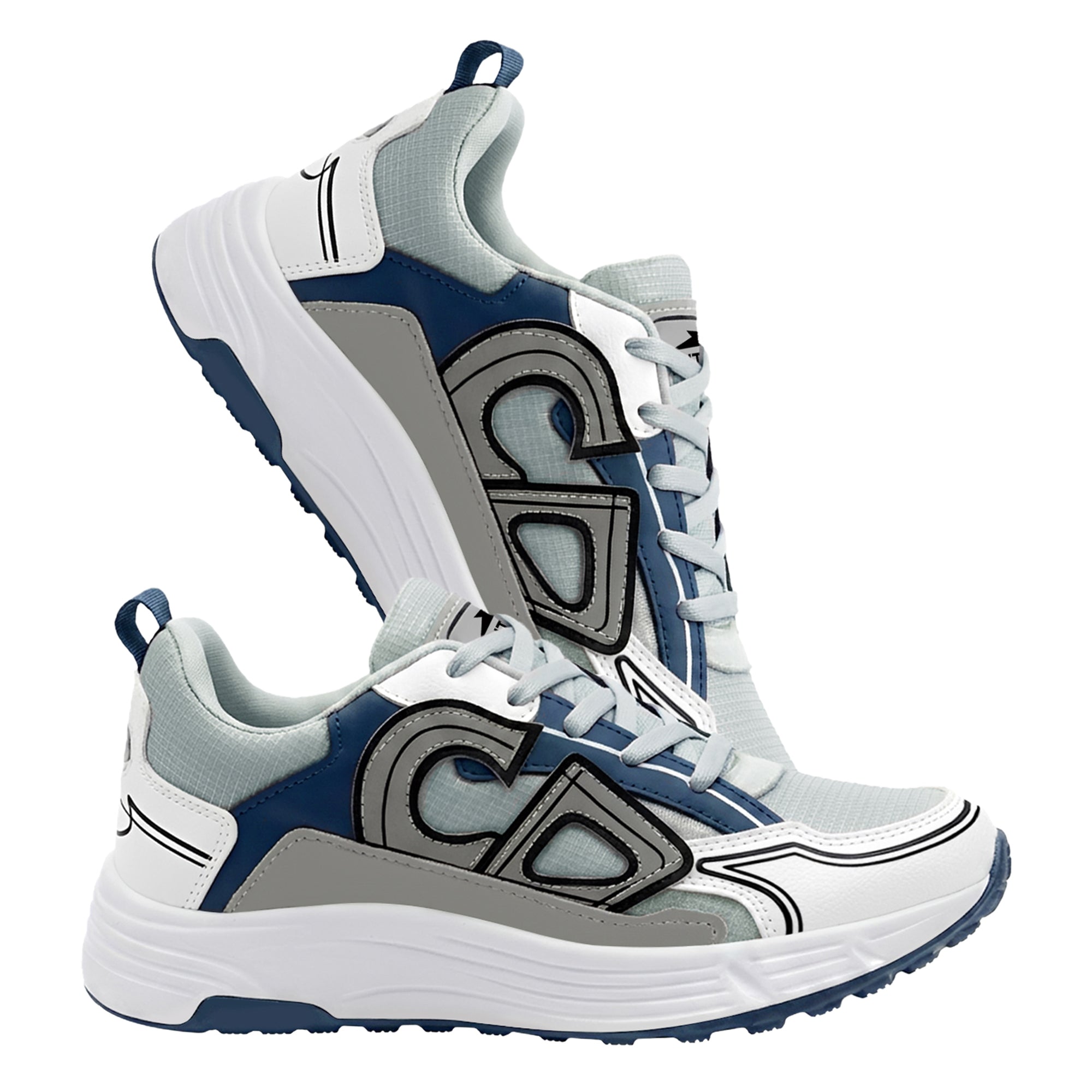 BRUTON EVA 629 Men's Running Shoes | Lightweight Sports Shoes for Running, Walking, Gym & Daily Wear