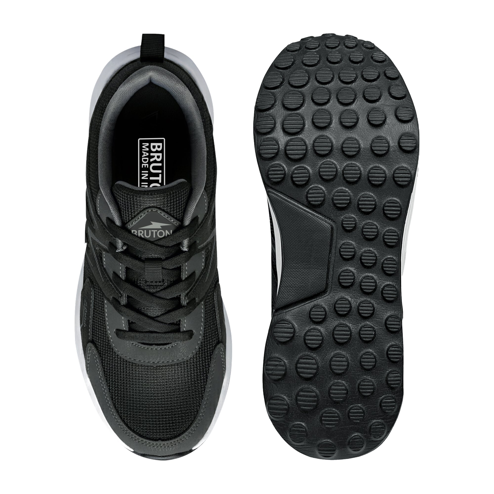 BRUTON EVA 624 Men's Running Shoes | Lightweight Sports Shoes for Running, Walking, Gym & Daily Wear