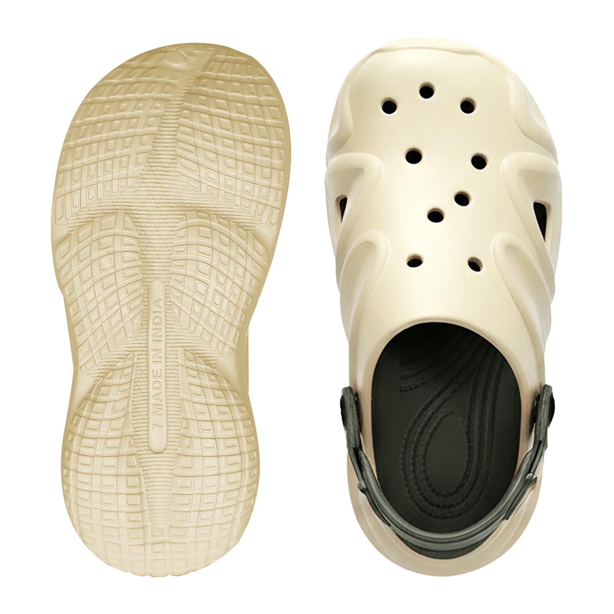 BRUTON Men's EVA Comfort Clogs with Convertible Heel Strap