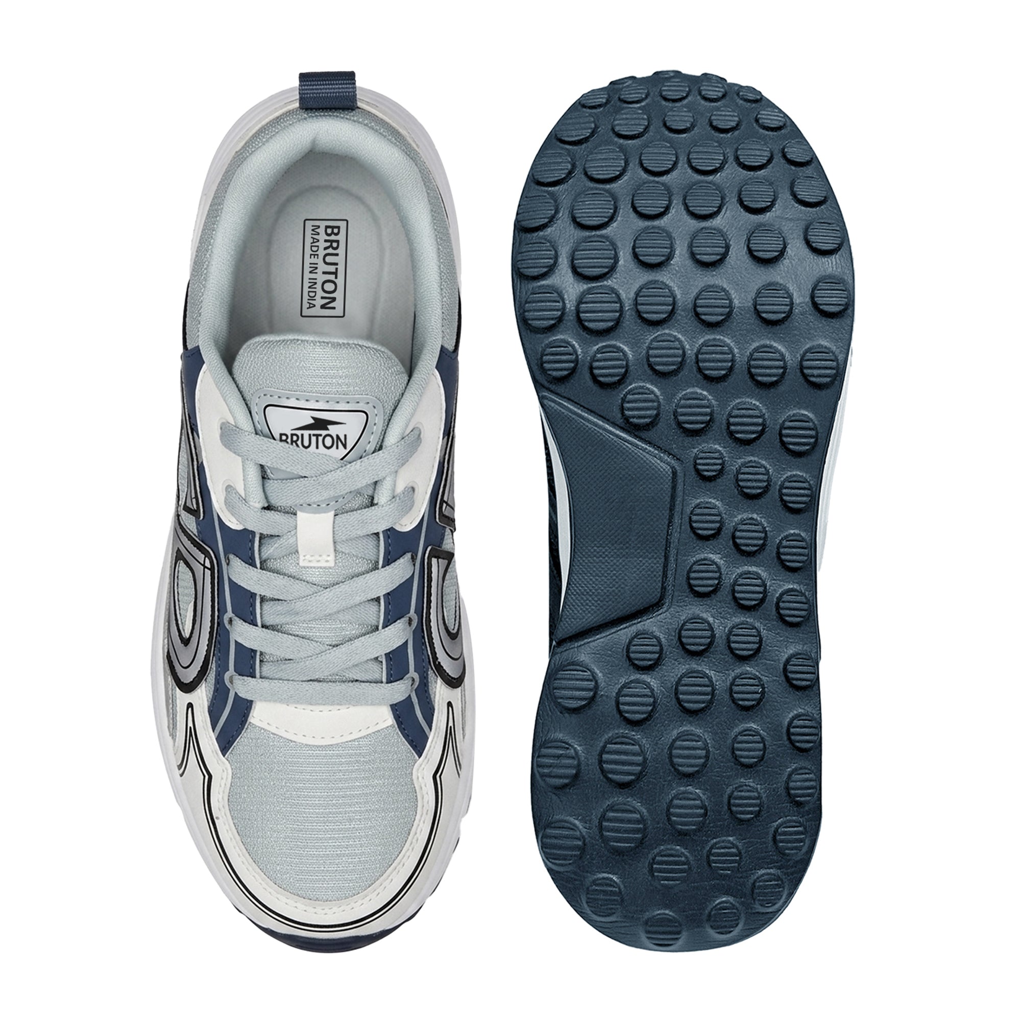 BRUTON EVA 629 Men's Running Shoes | Lightweight Sports Shoes for Running, Walking, Gym & Daily Wear