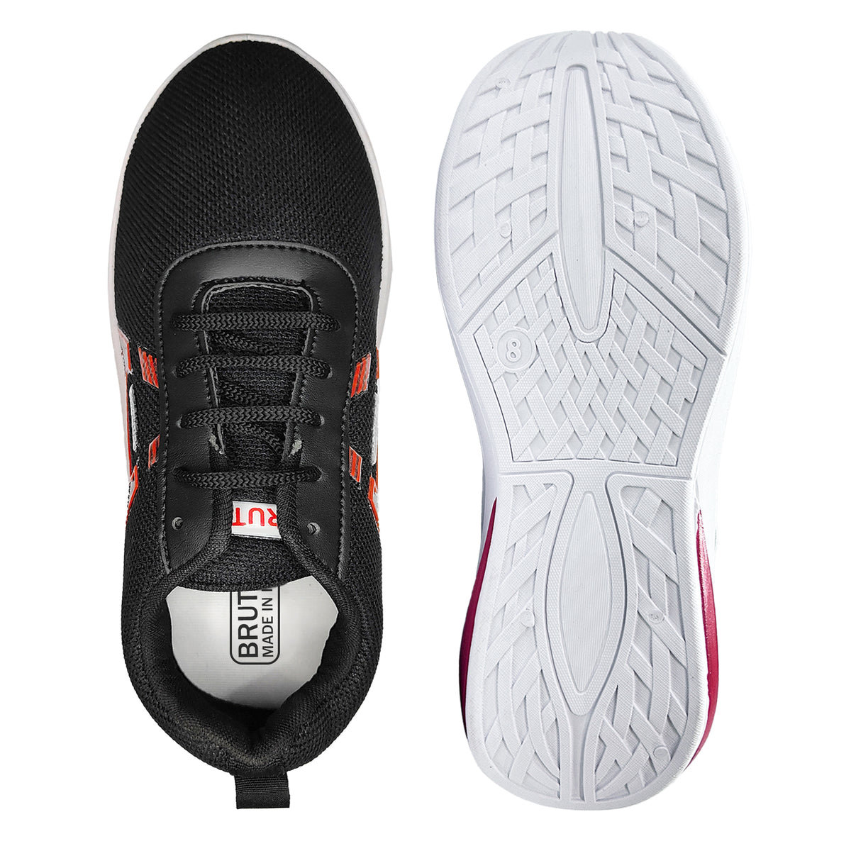 BRUTON PVC482 Men's Sports Shoes – Lightweight Running & Walking Shoes