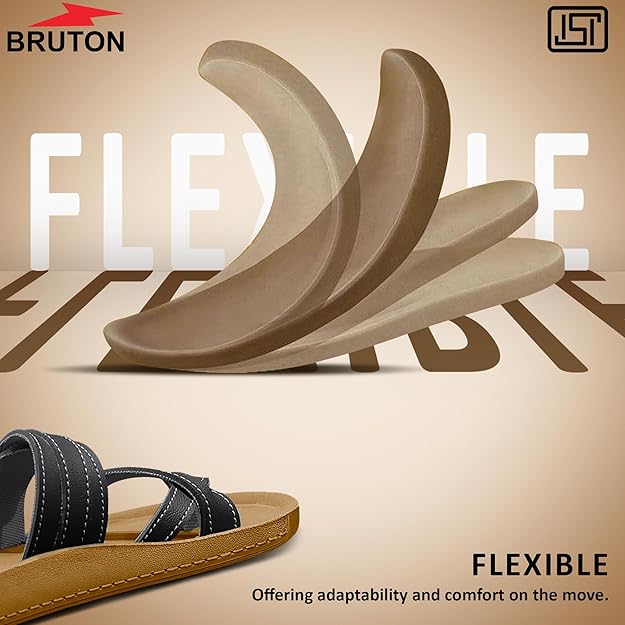 BRUTON Ortho Slippers Flip Flops for Men