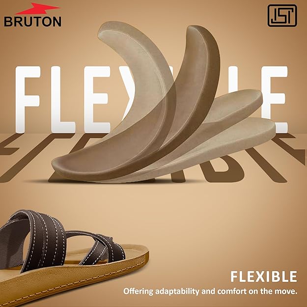 BRUTON Ortho Slippers Flip Flops for Men