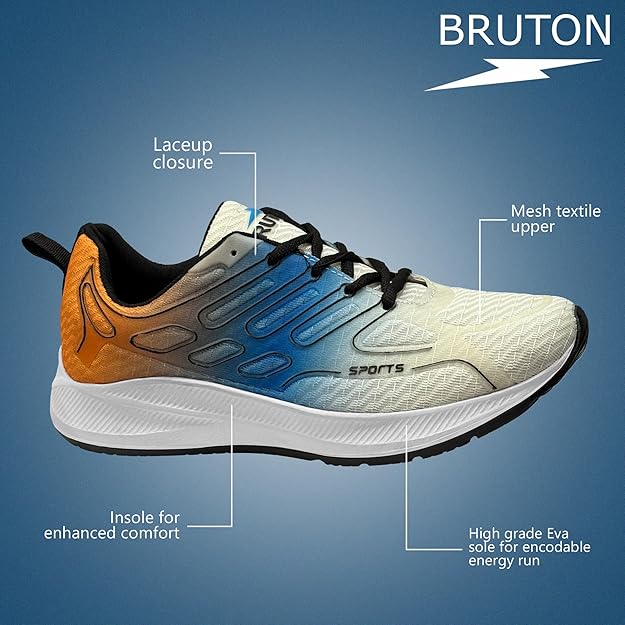 BRUTON 730-EVA Lite Sports Running Shoes for Men