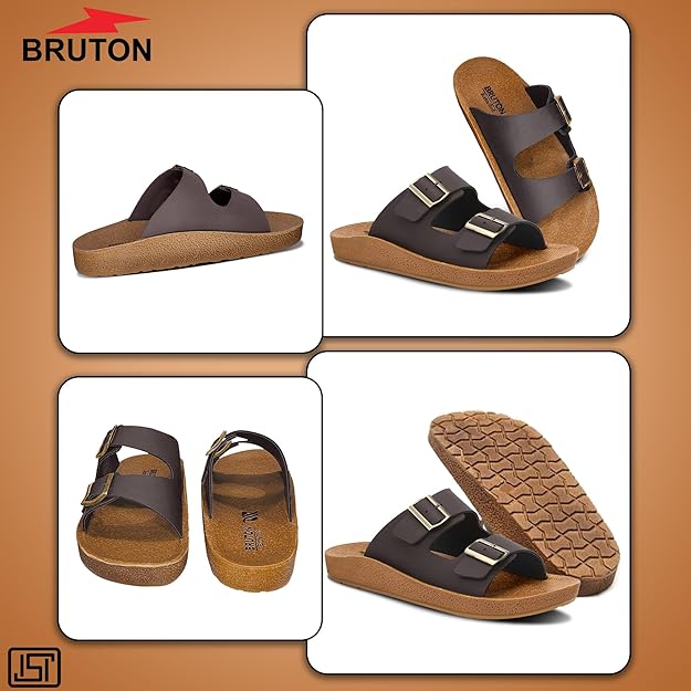 BRUTON Ortho Slippers Flip Flops for Men
