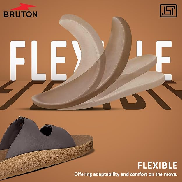 BRUTON Ortho Slippers Flip Flops for Men