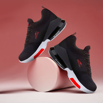 BRUTON 602-Berry EVA Lite Sports Running Shoes for Men