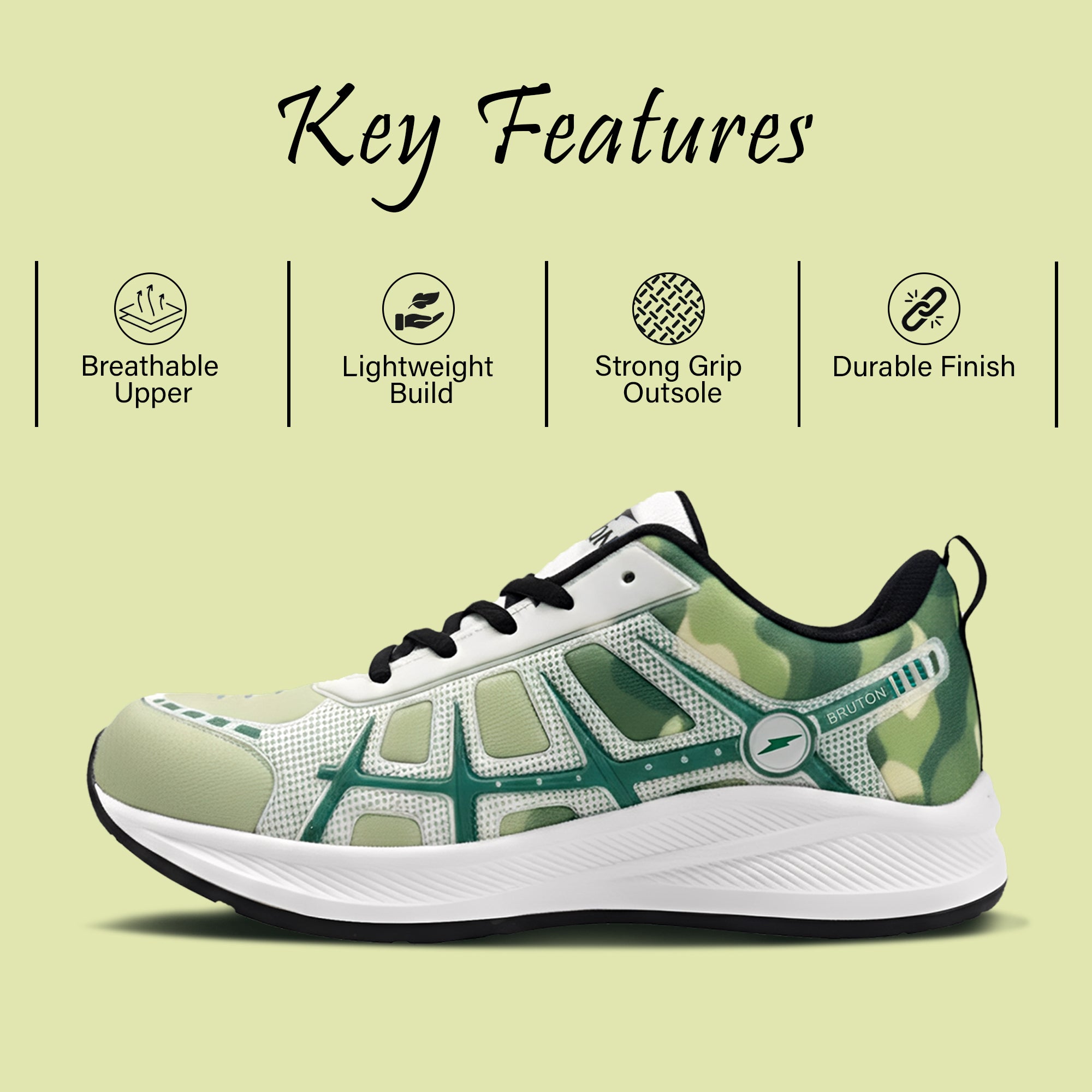 BRUTON 646 Men's EVA Lite Running Shoes