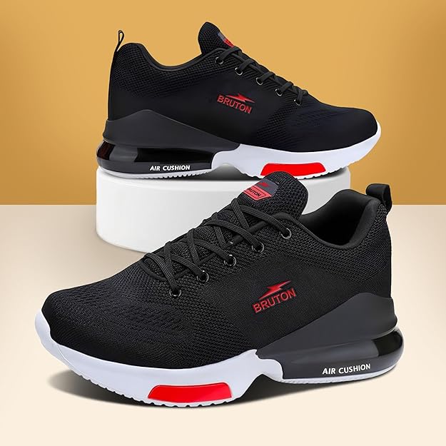 BRUTON 602-Berry EVA Lite Sports Running Shoes for Men