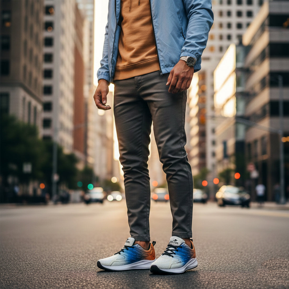 BRUTON 730-EVA Lite Men's Running Shoes