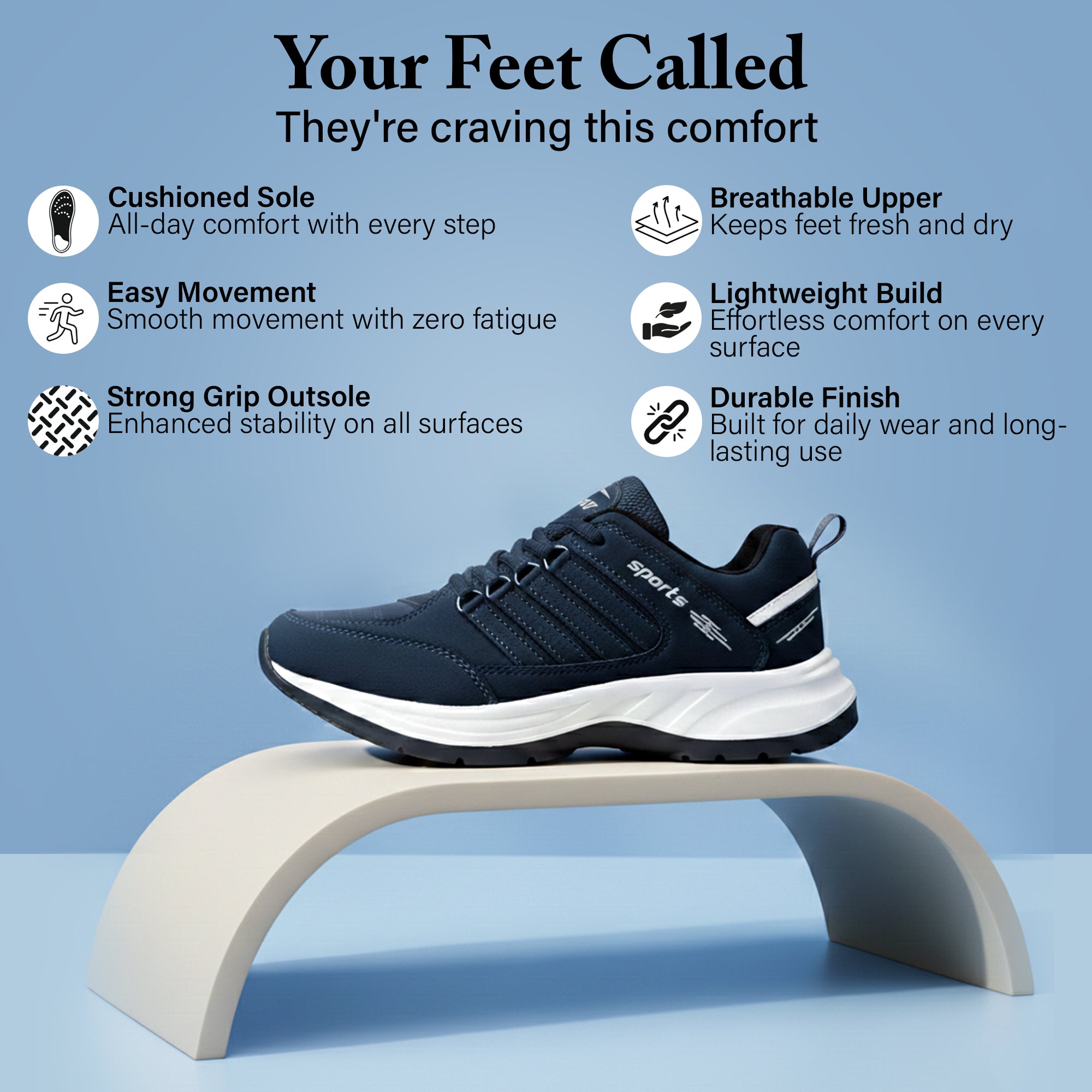 Bruton EVA Lite Men's Running Shoes