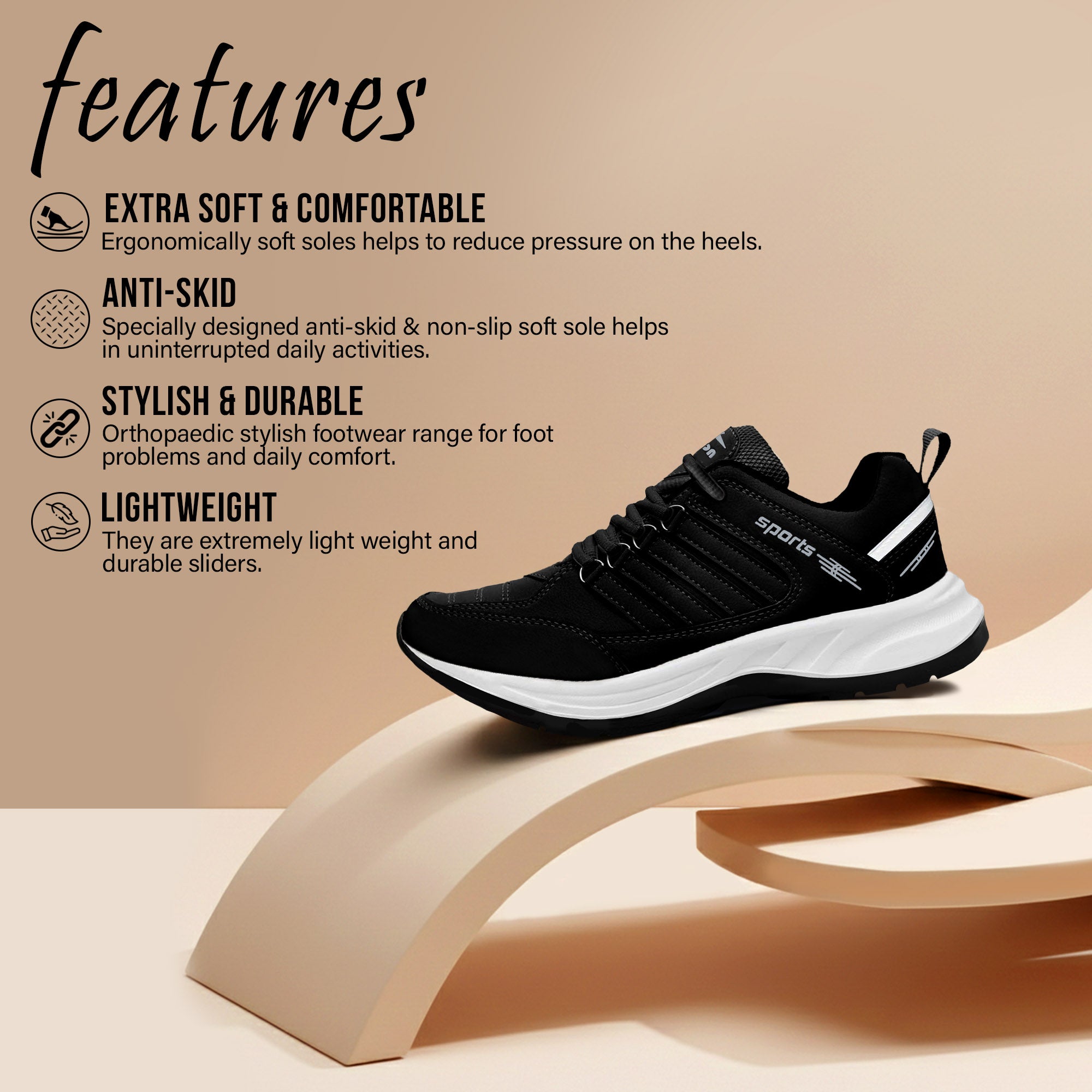 BRUTON EVA Lite Men's Running Shoes