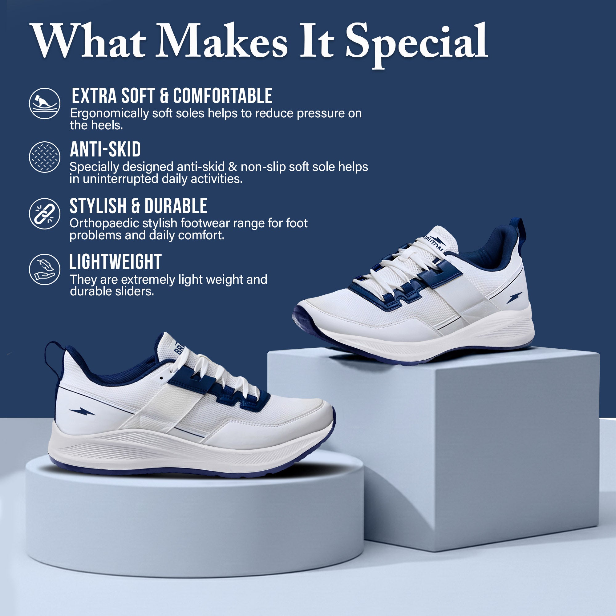 BRUTON FlexAir EVA Lite Men's Running Shoes