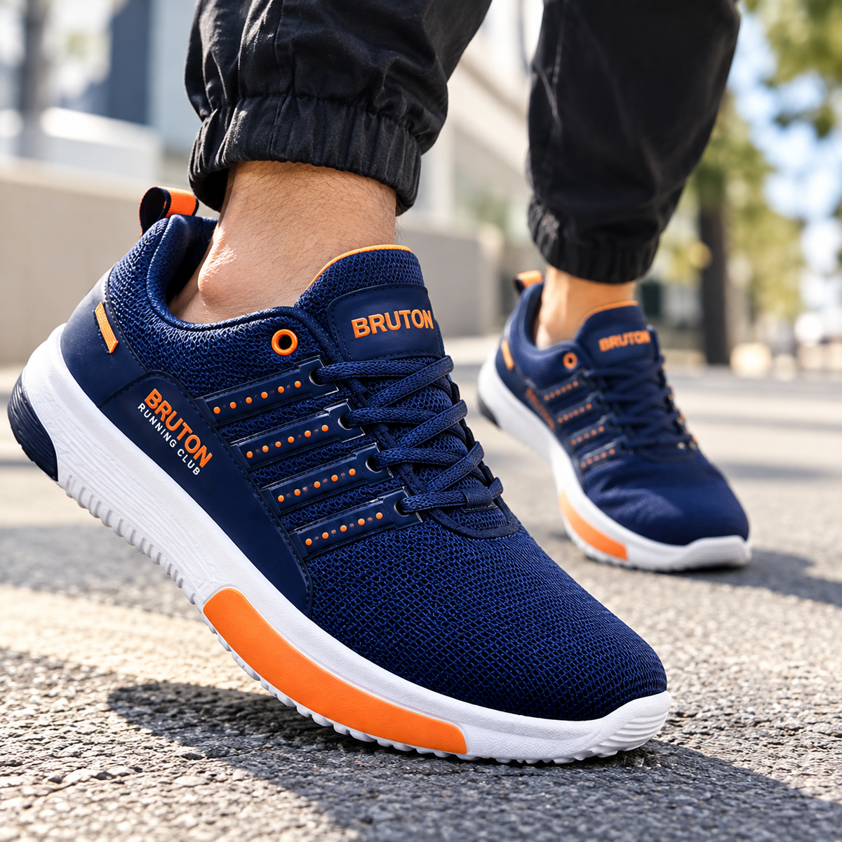 BRUTON PVC2021 Men's Sports Running Shoes