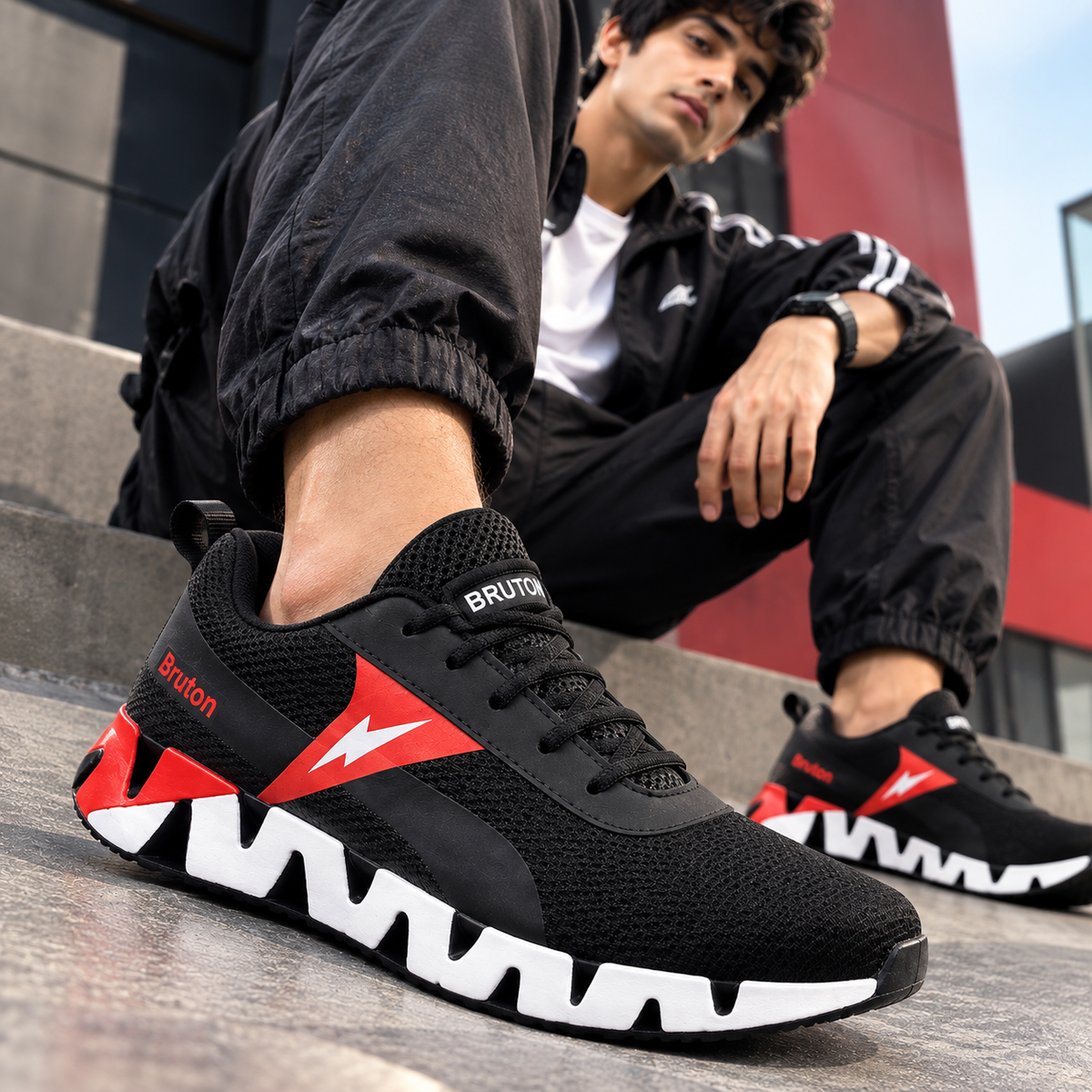 BRUTON PVC562 Men's Sports Running Shoes