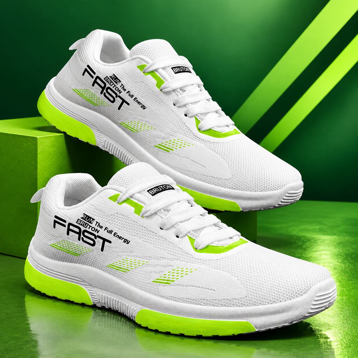BRUTON PVC550 Men's Running Shoes – Sporty & Lightweight