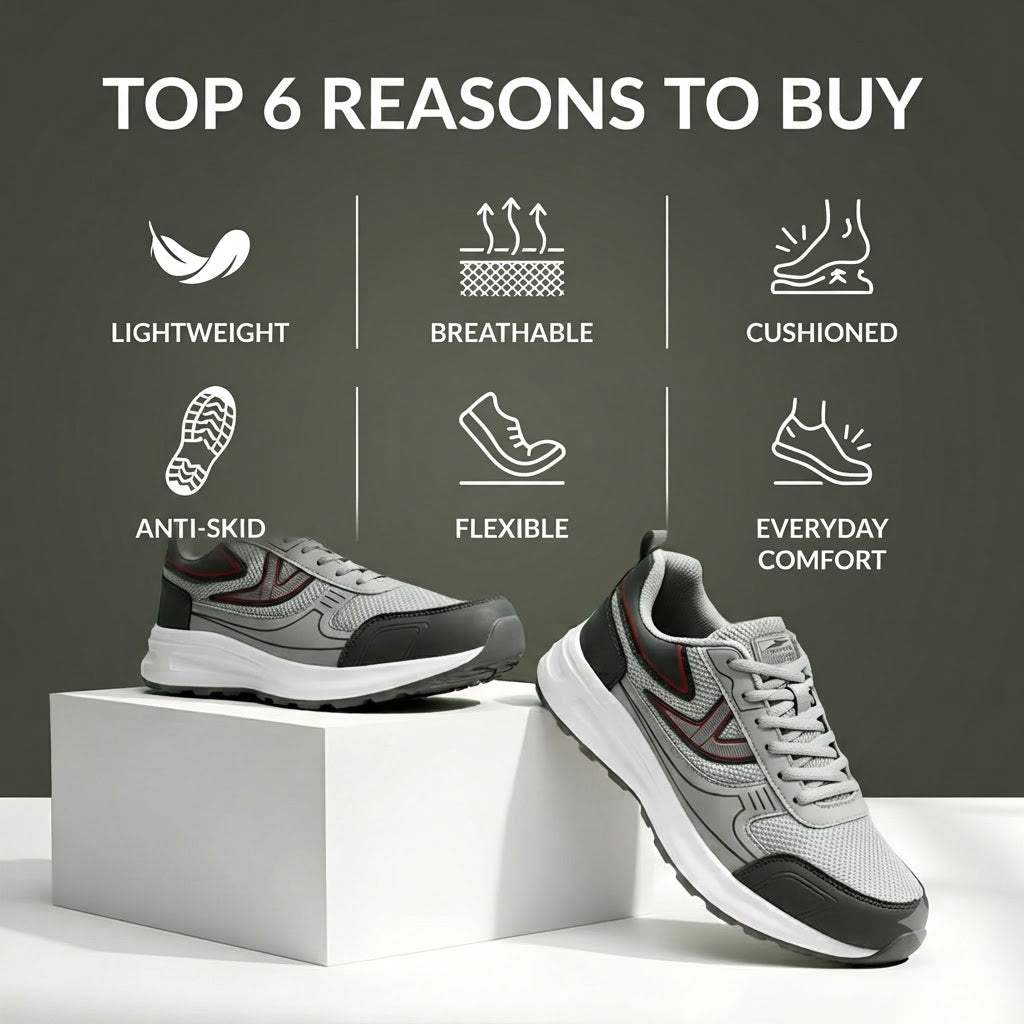 Bruton EVA604 Men's Running Shoes