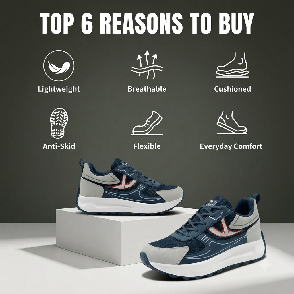 BRUTON EVA 606 Men's Running Shoes