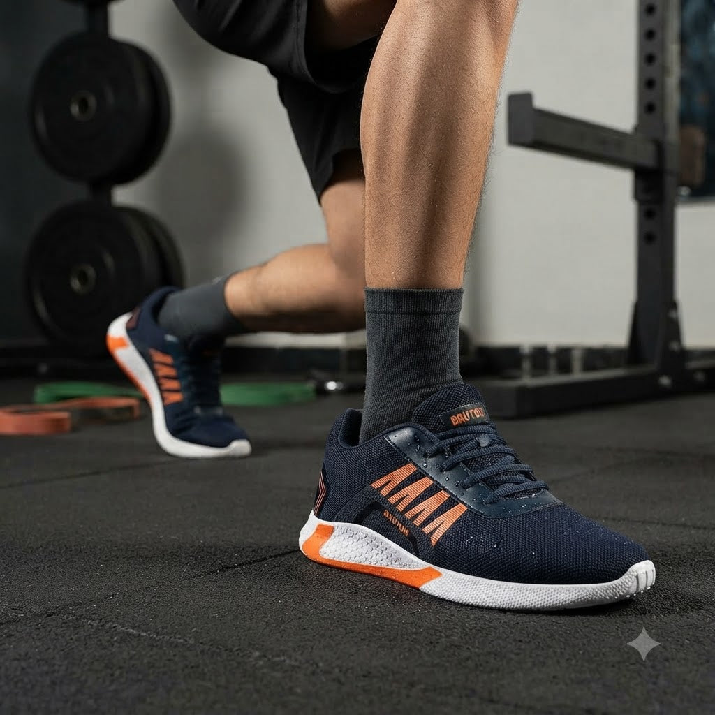 BRUTON PVC441 Men's Sports Shoes – Lightweight Comfort for Running, Walking & Everyday Training