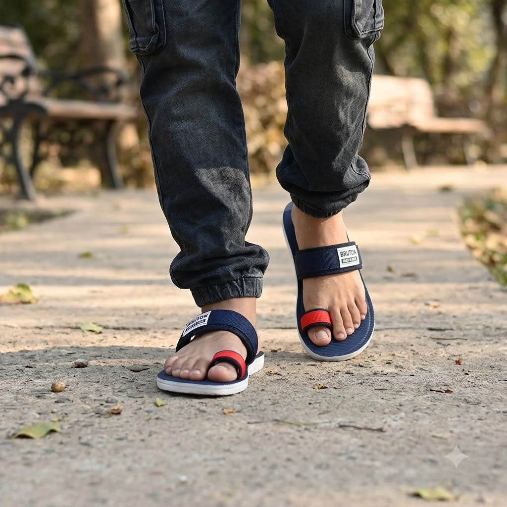 BRUTON 1011 Men's Slippers – Stylish Comfortable Daily Wear Sandals