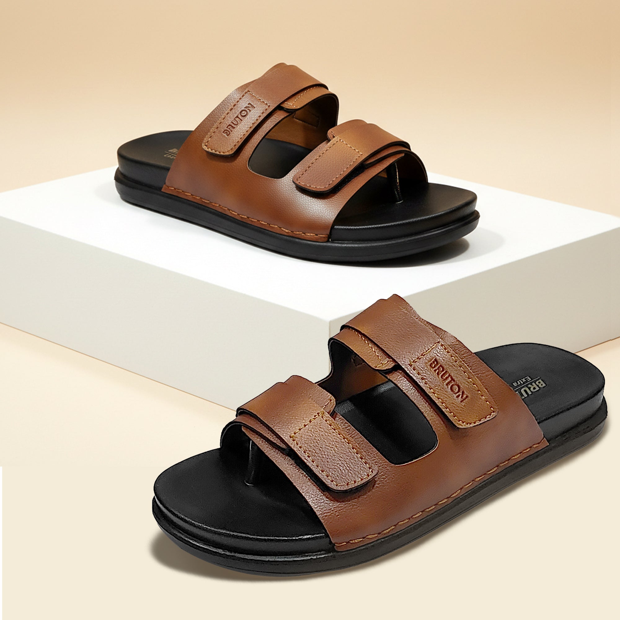 BRUTON 1136 Ortho Slippers Flip Flops for Men