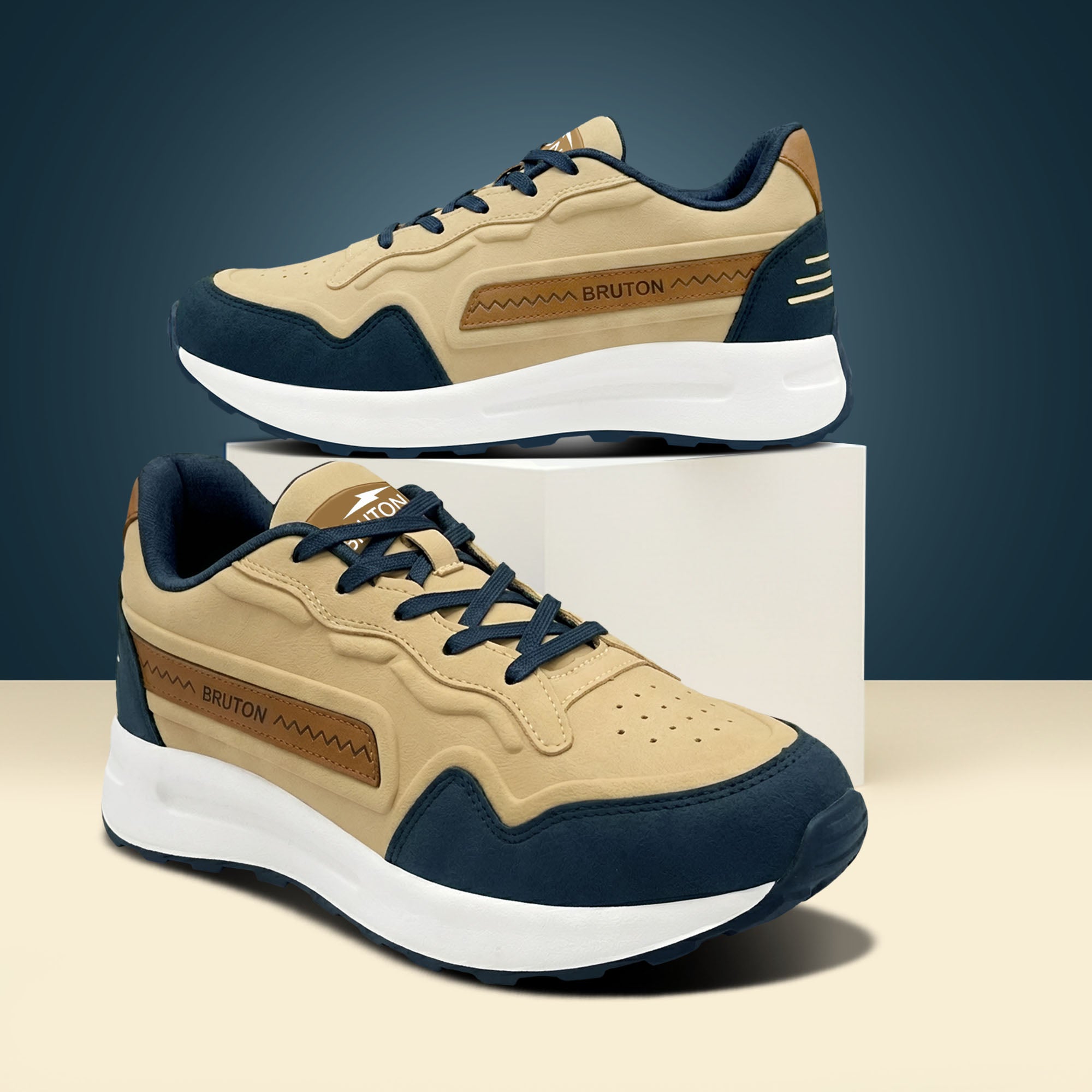 BRUTON EVA 623 Men's Running Shoes | Lightweight Sports Shoes for Running, Walking, Gym & Daily Wear