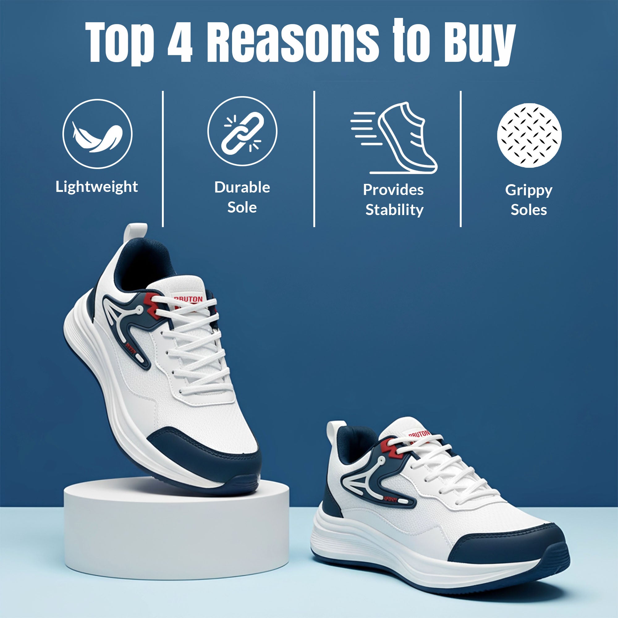 BRUTON EVA 633 Men's Running Shoes