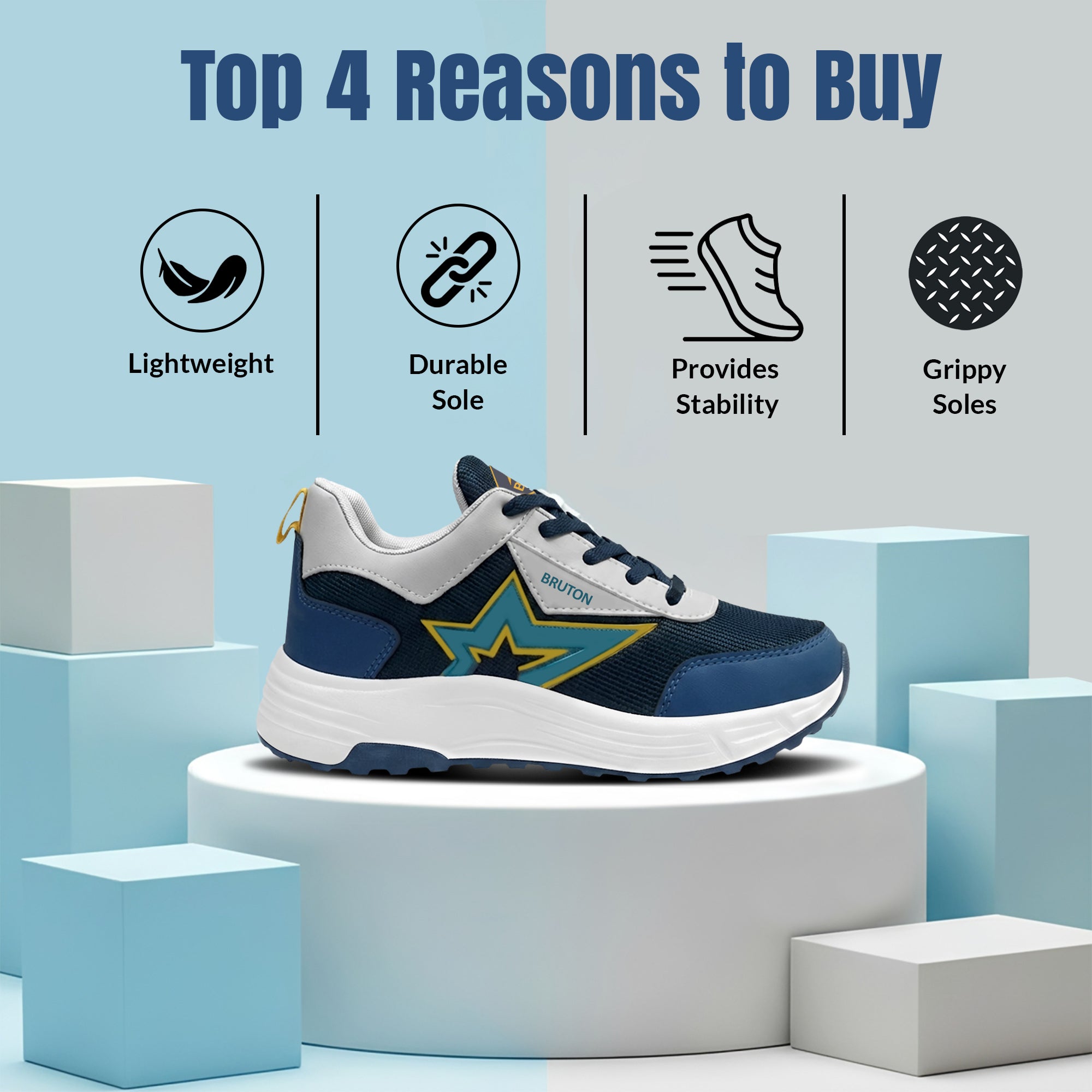 BRUTON EVA615 Men's Running Shoes