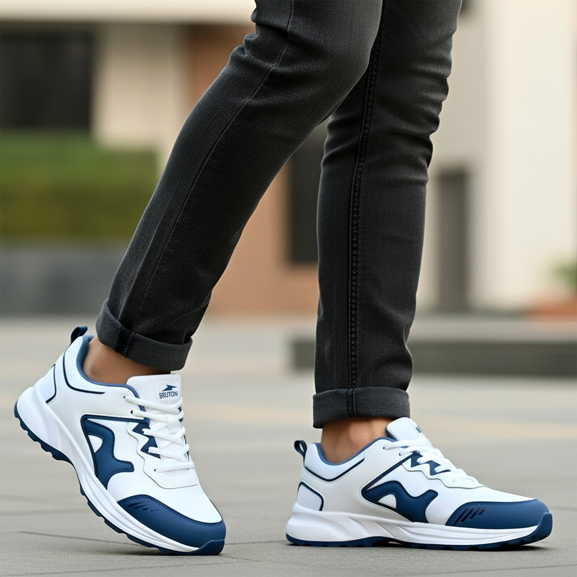 BRUTON EVA 628 Men's Running Shoes | Lightweight Sports Shoes for Running, Walking, Gym & Daily Wear