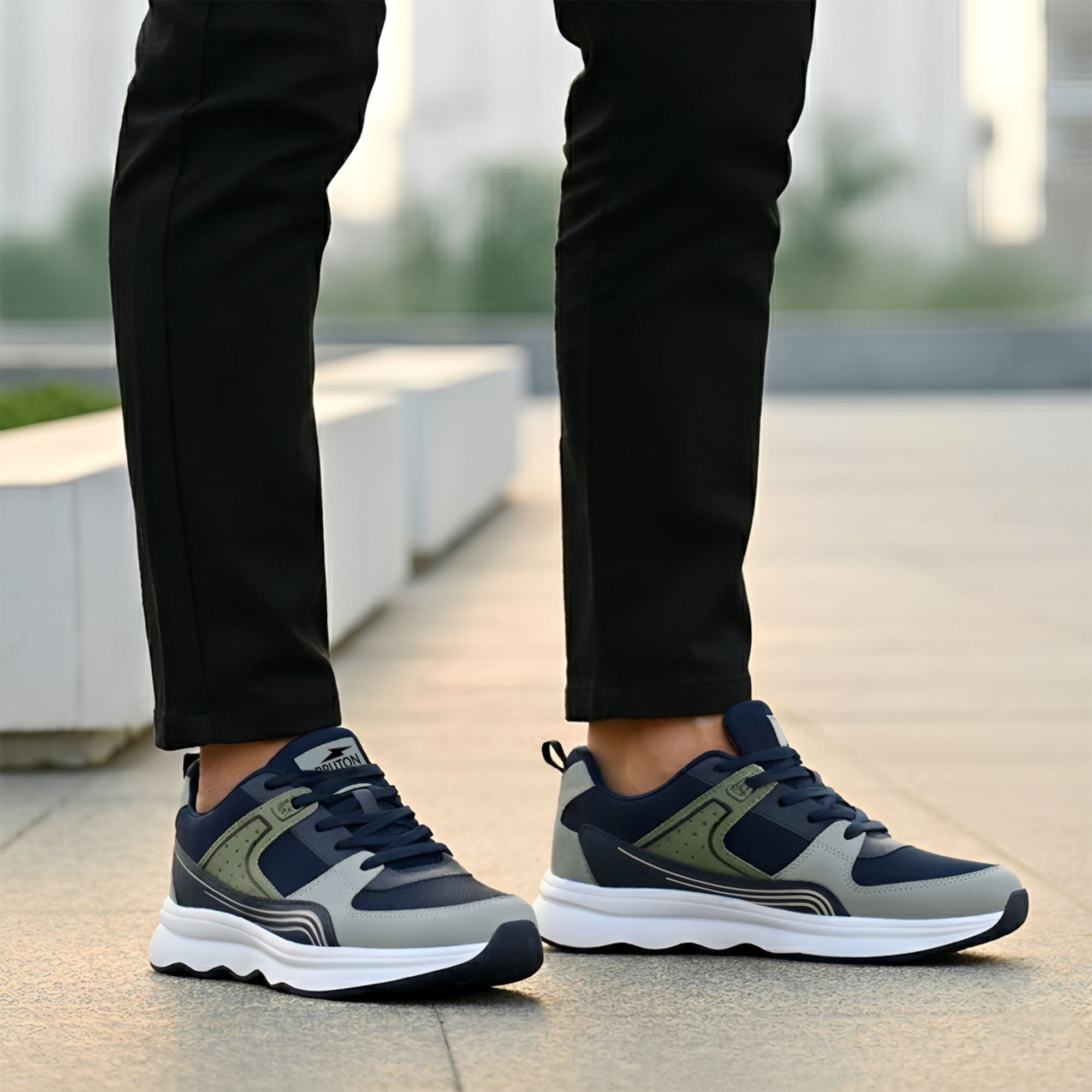 BRUTON EVA 622 Men's Running Shoes | Lightweight Sports Shoes for Running, Walking, Gym & Daily Wear