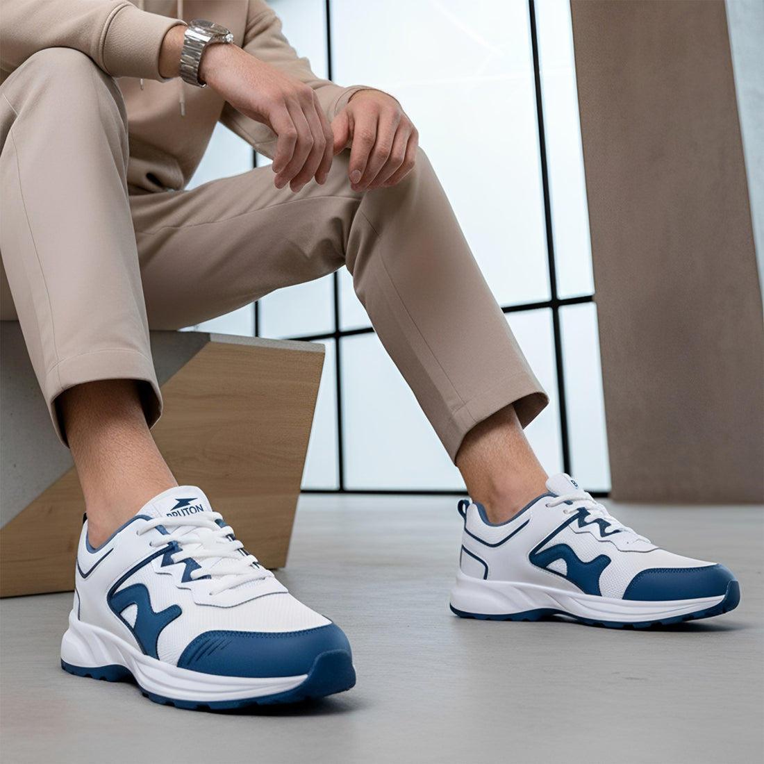 BRUTON EVA 628 Men's Running Shoes | Lightweight Sports Shoes for Running, Walking, Gym & Daily Wear