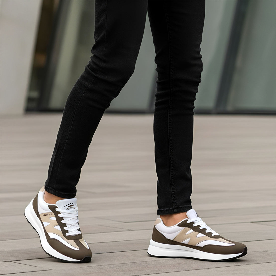 BRUTON EVA 617 Men's Running Shoes – Stylish Lightweight Sports Shoes