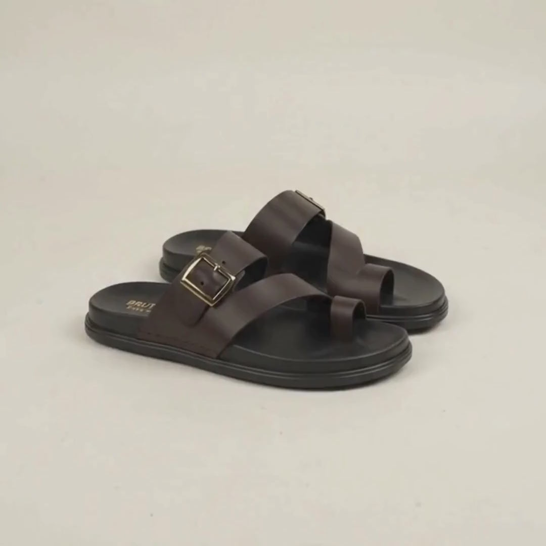 BRUTON 1139 Ortho Slippers Flip Flops for Men
